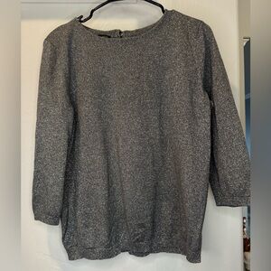 Talbots Metallic Knit Sweater